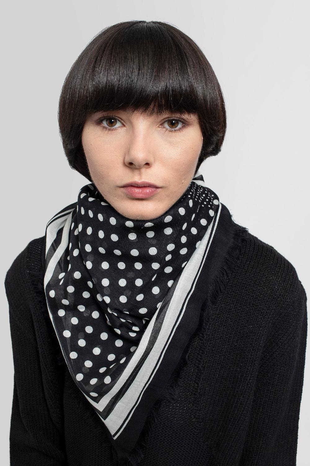 Antonioli DESTIN UNISEX BLACK&WHITE SCARVES
