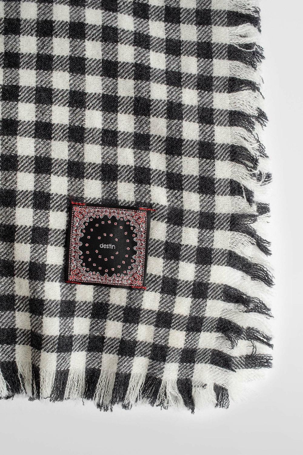 Antonioli DESTIN UNISEX BLACK&WHITE SCARVES