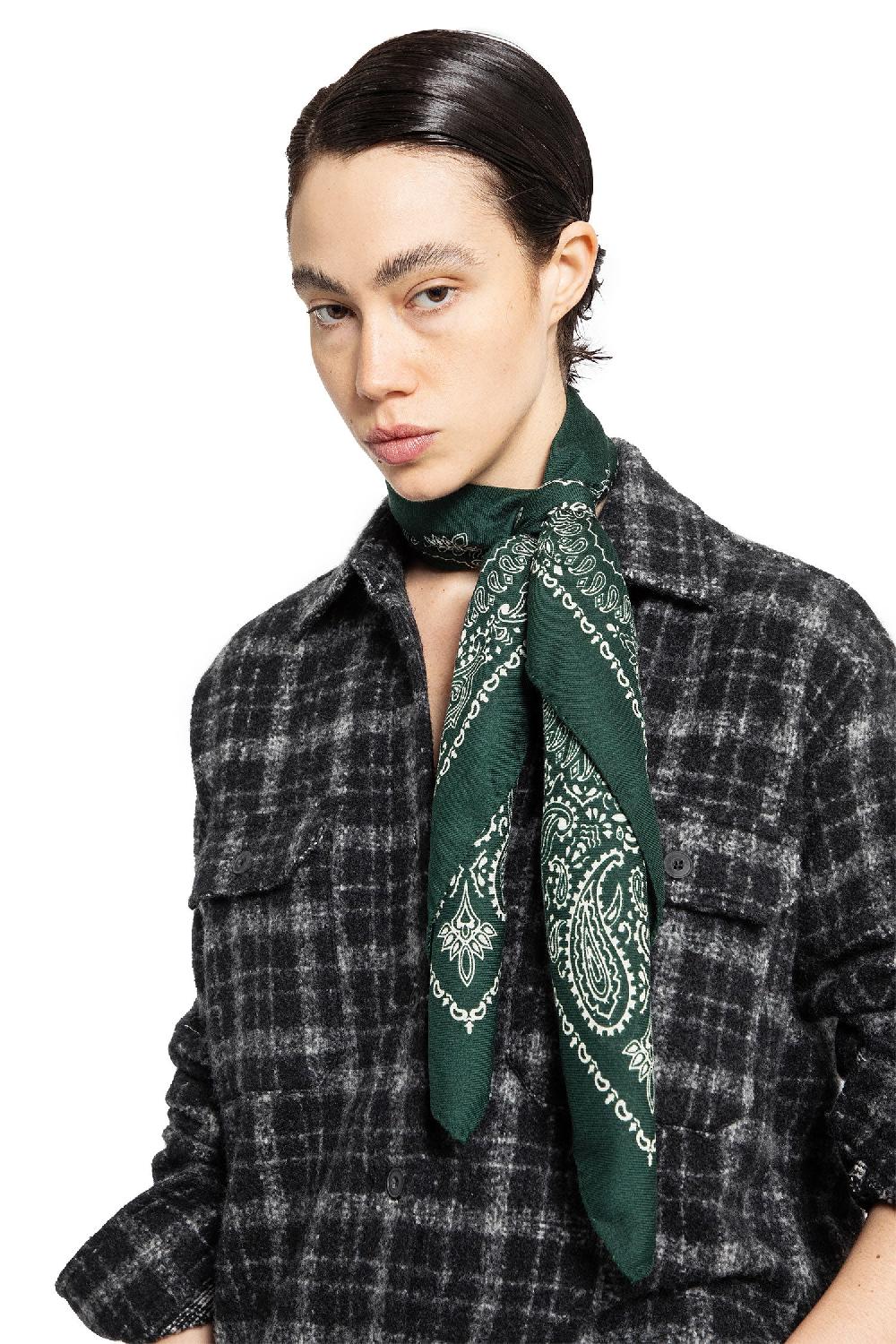 Antonioli DESTIN UNISEX GREEN SCARVES