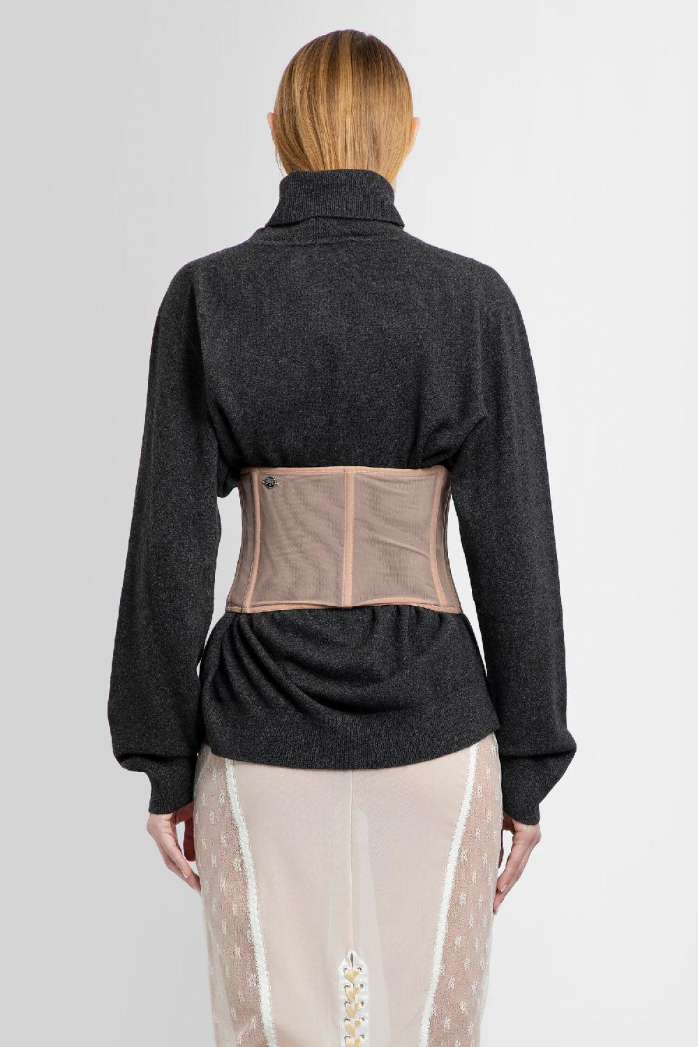 Antonioli DILARA FINDIKOGLU WOMAN GREY KNITWEAR