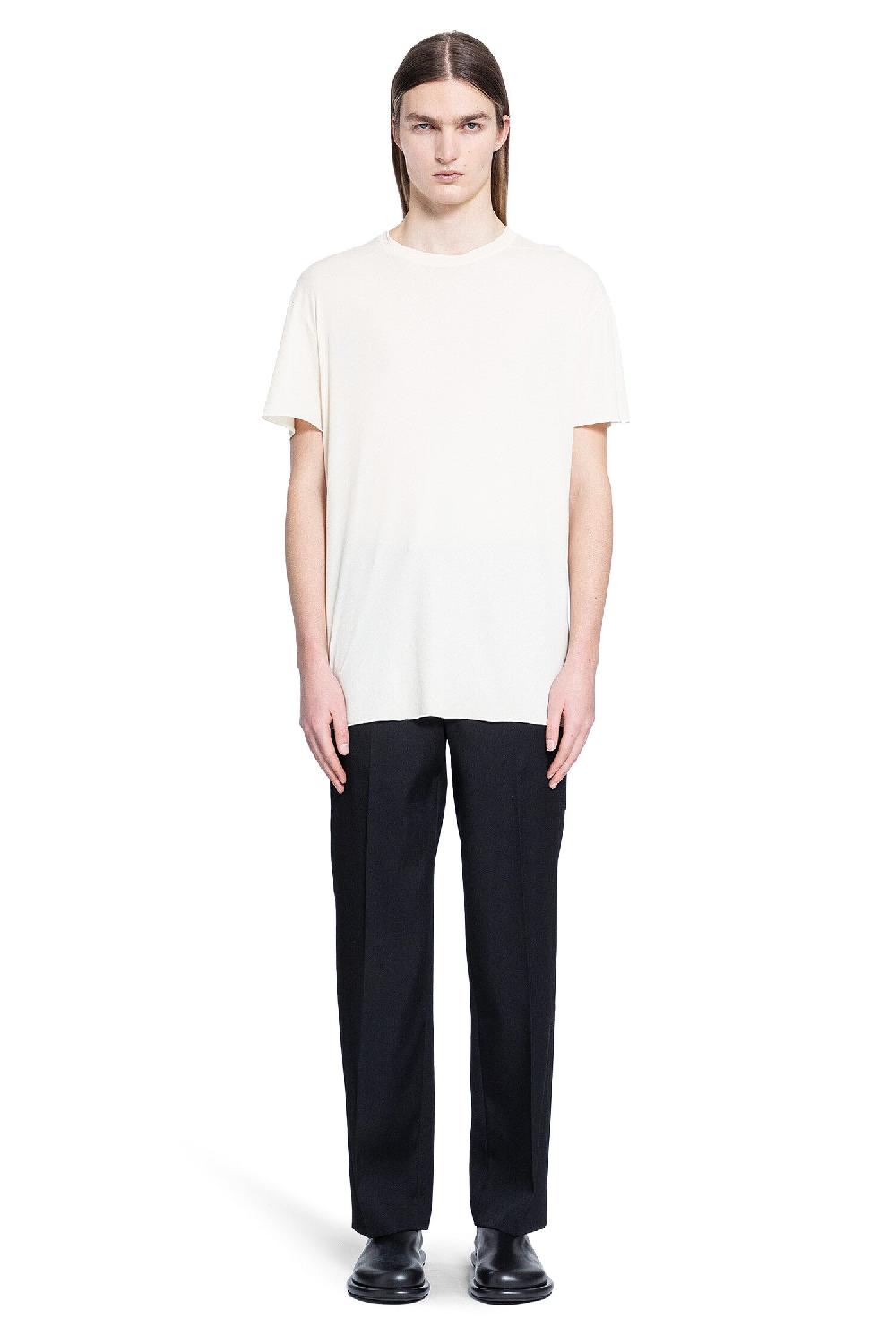 Antonioli DIOMENE MAN OFF-WHITE T-SHIRTS & TANK TOPS
