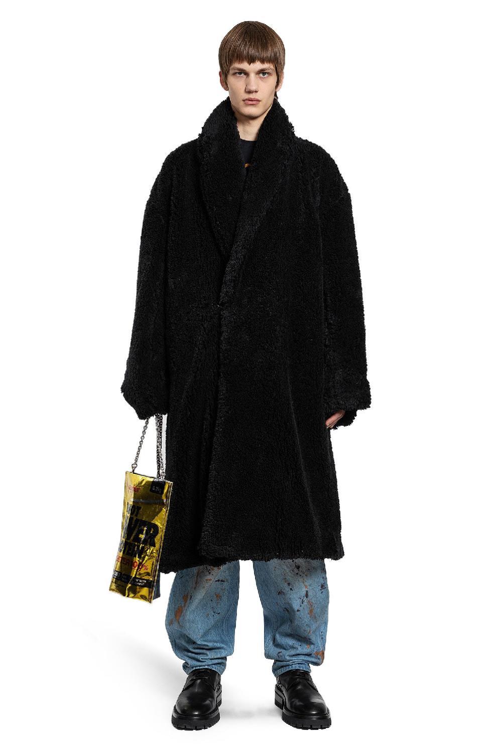 Antonioli DOUBLET MAN BLACK COATS