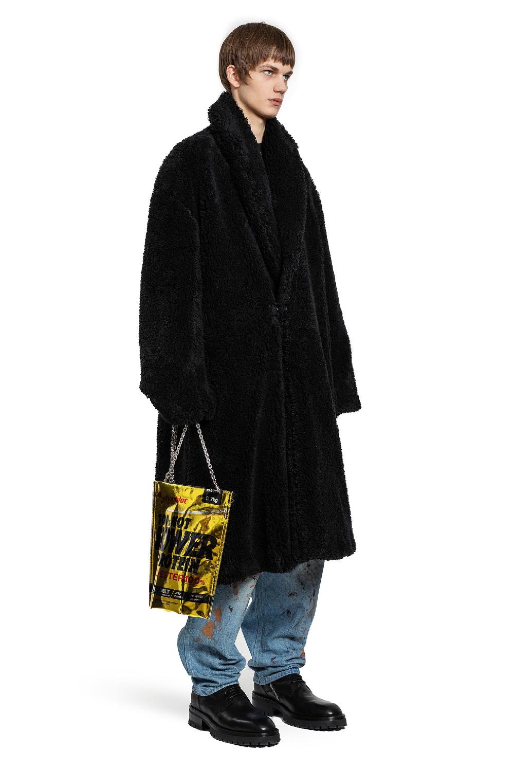 Antonioli DOUBLET MAN BLACK COATS