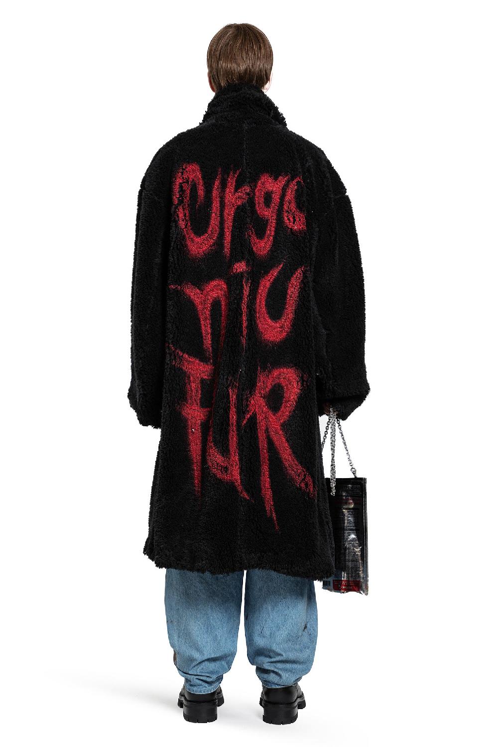 Antonioli DOUBLET MAN BLACK COATS