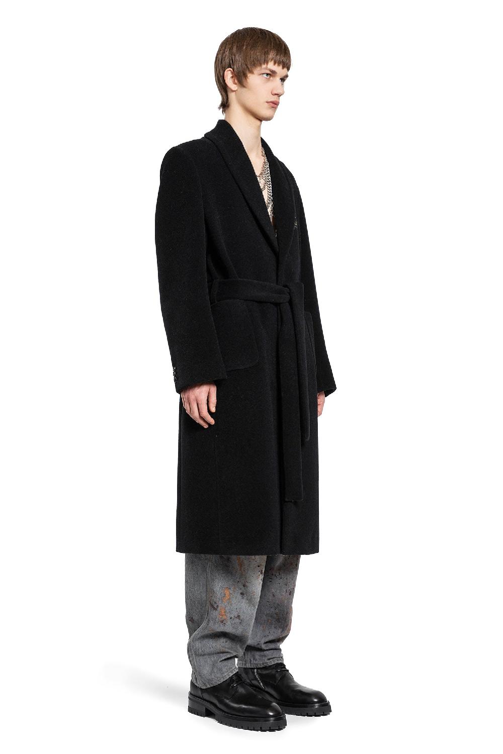 Antonioli DOUBLET MAN BLACK COATS