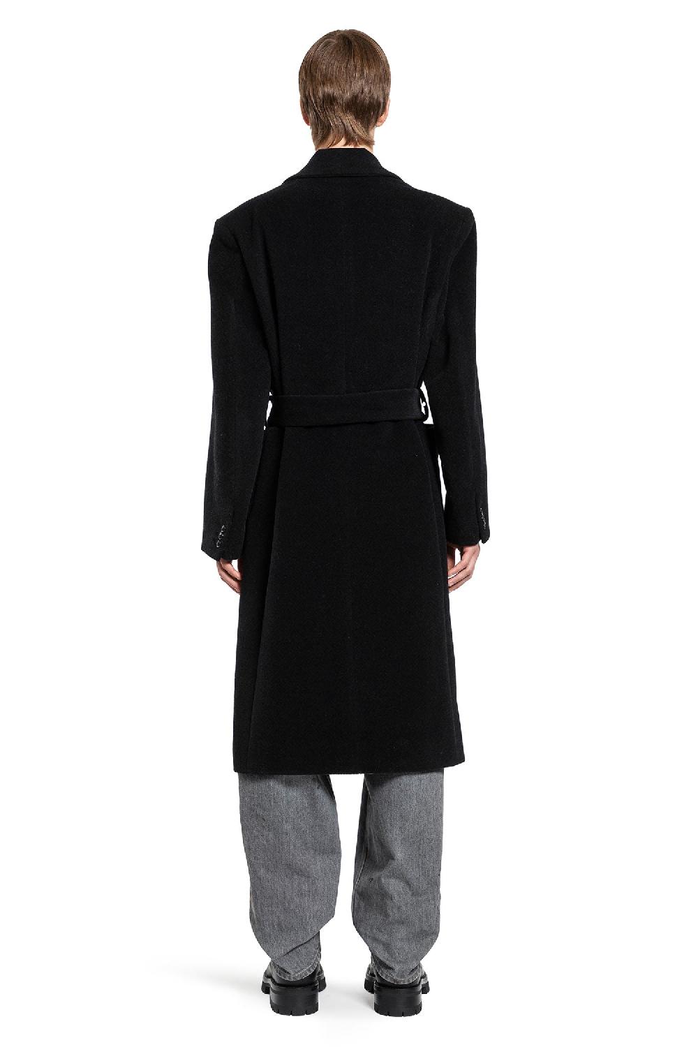 Antonioli DOUBLET MAN BLACK COATS