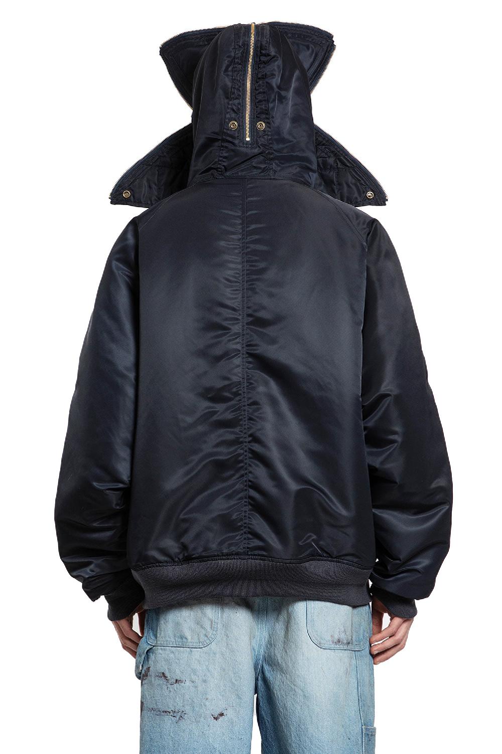 Antonioli DOUBLET MAN BLACK JACKETS