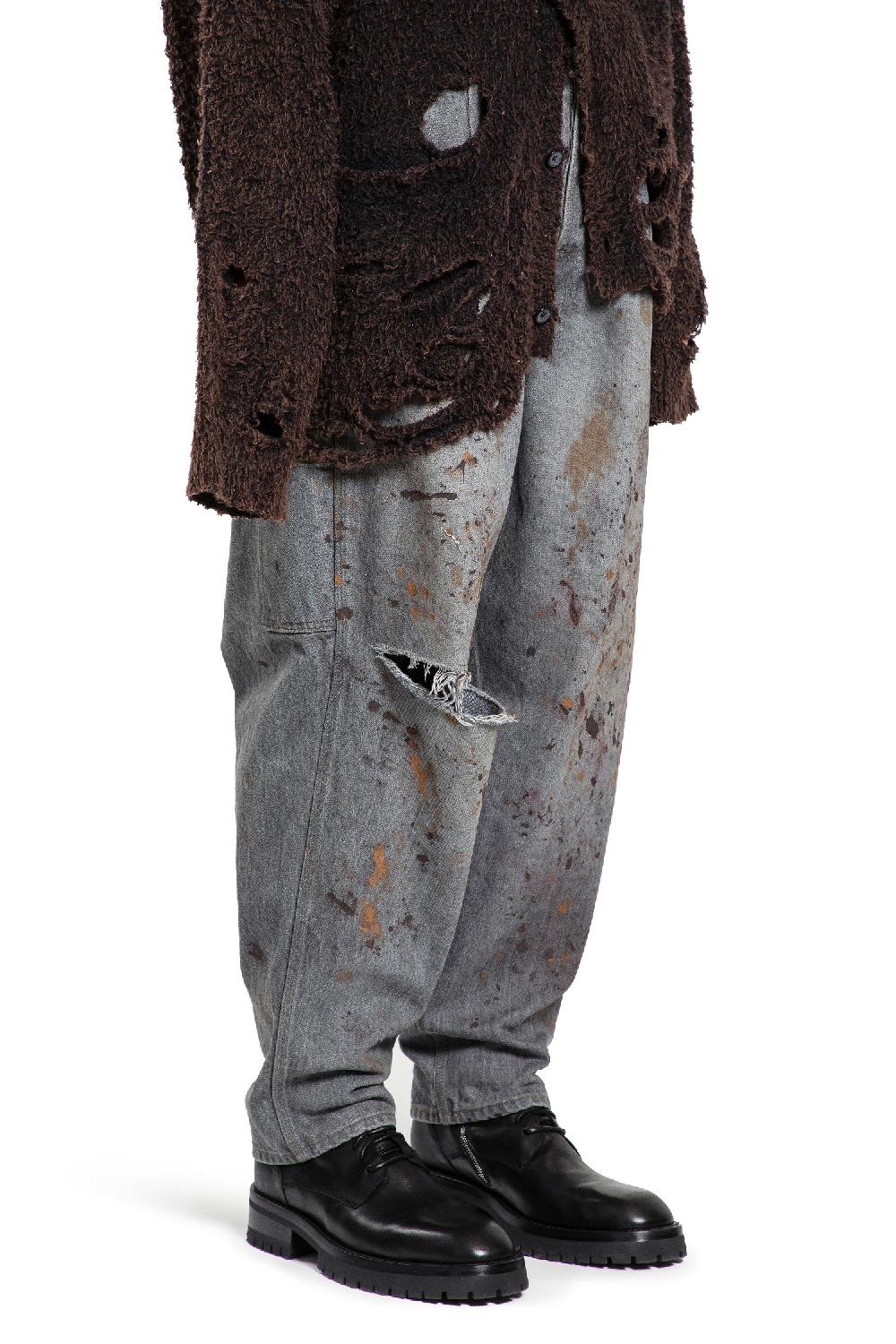 Antonioli DOUBLET MAN BLACK KNITWEAR