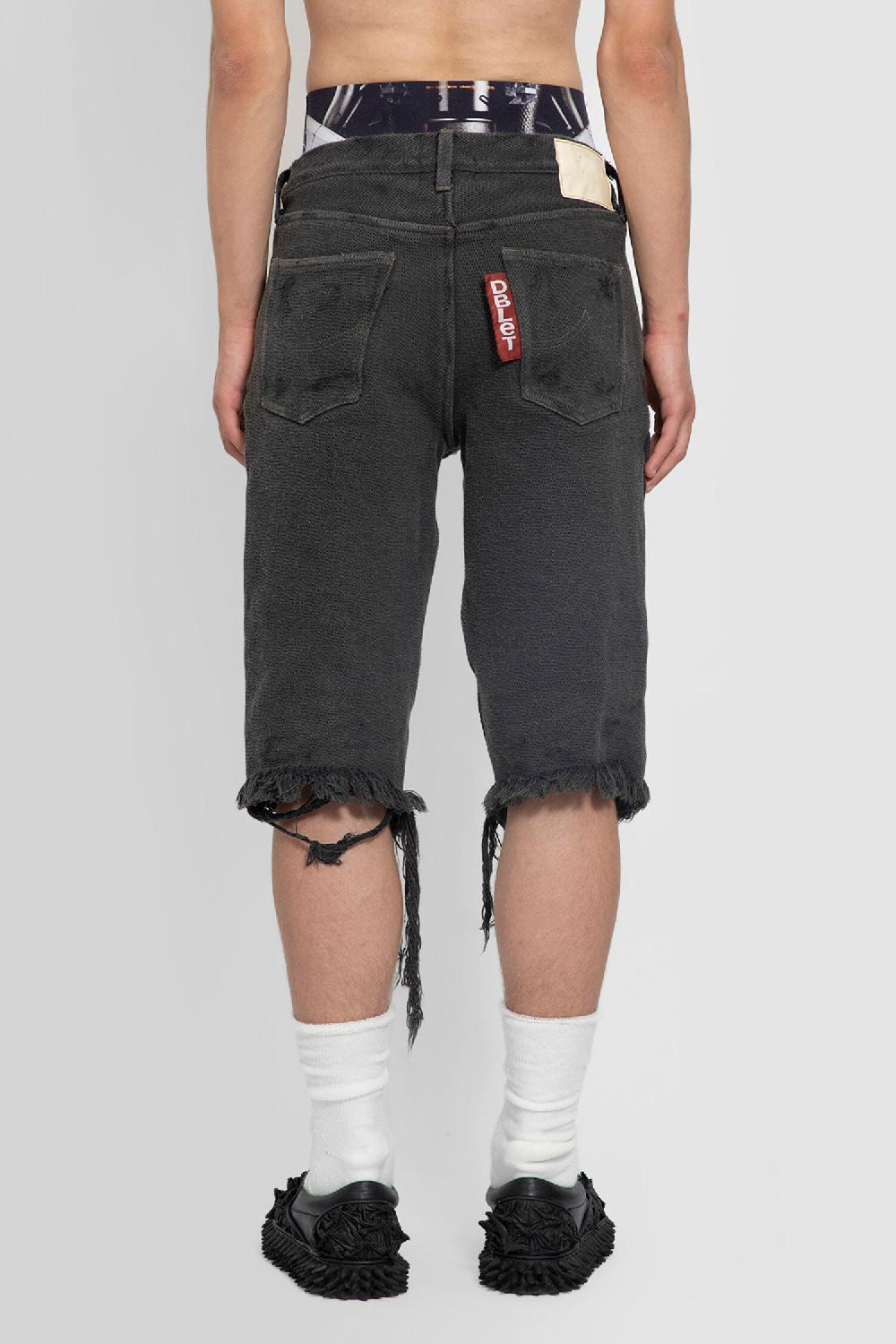 Antonioli DOUBLET MAN BLACK SHORTS & SKIRTS