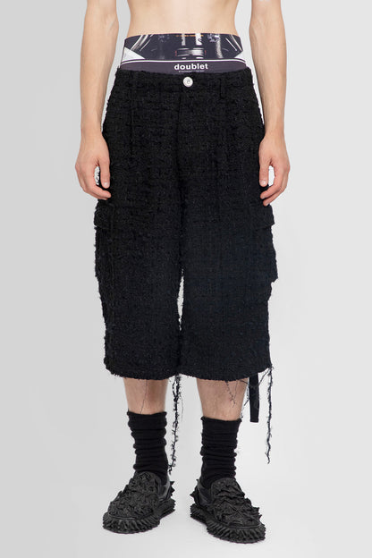 Antonioli DOUBLET MAN BLACK SHORTS & SKIRTS