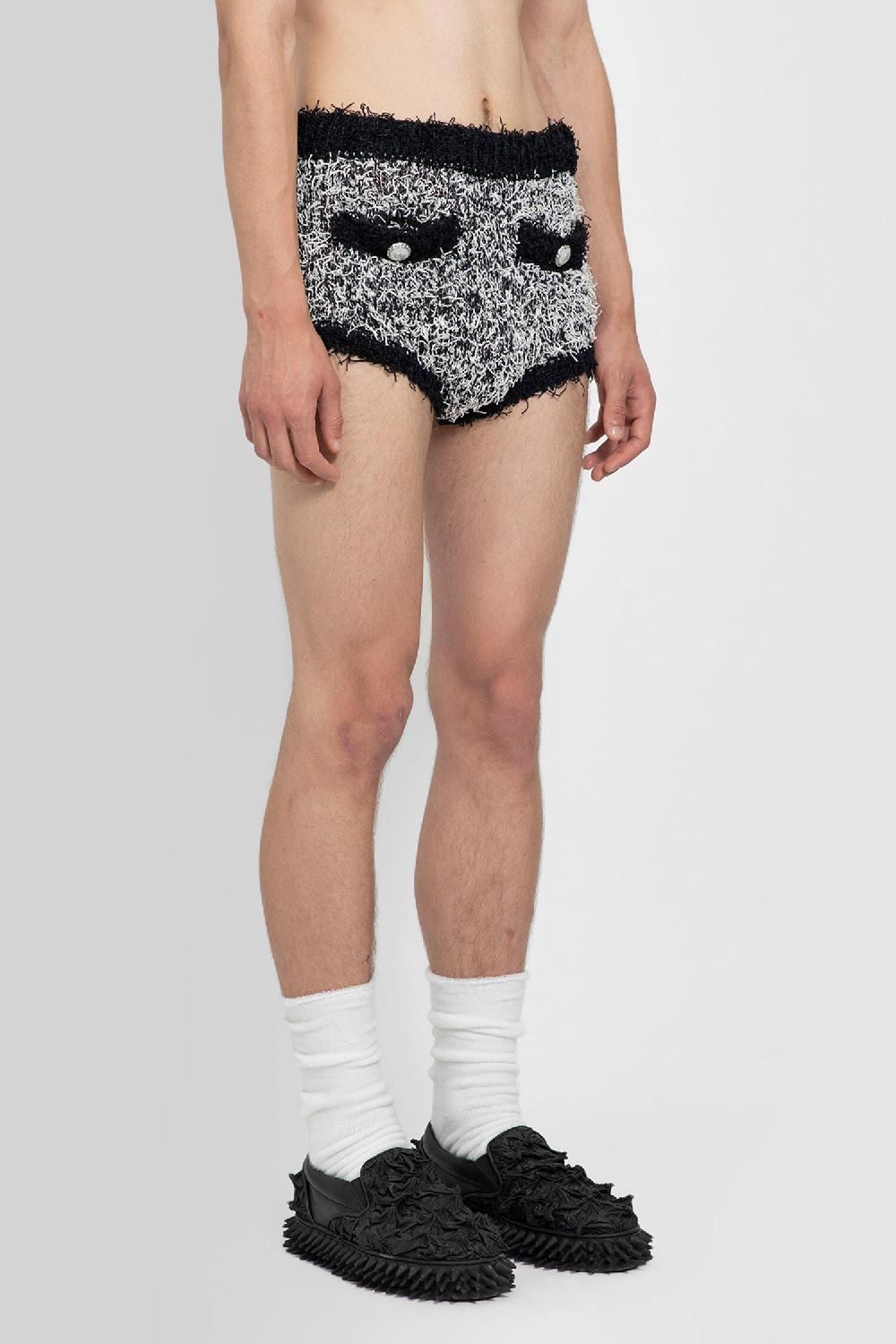 Antonioli DOUBLET MAN BLACK&WHITE SHORTS & SKIRTS