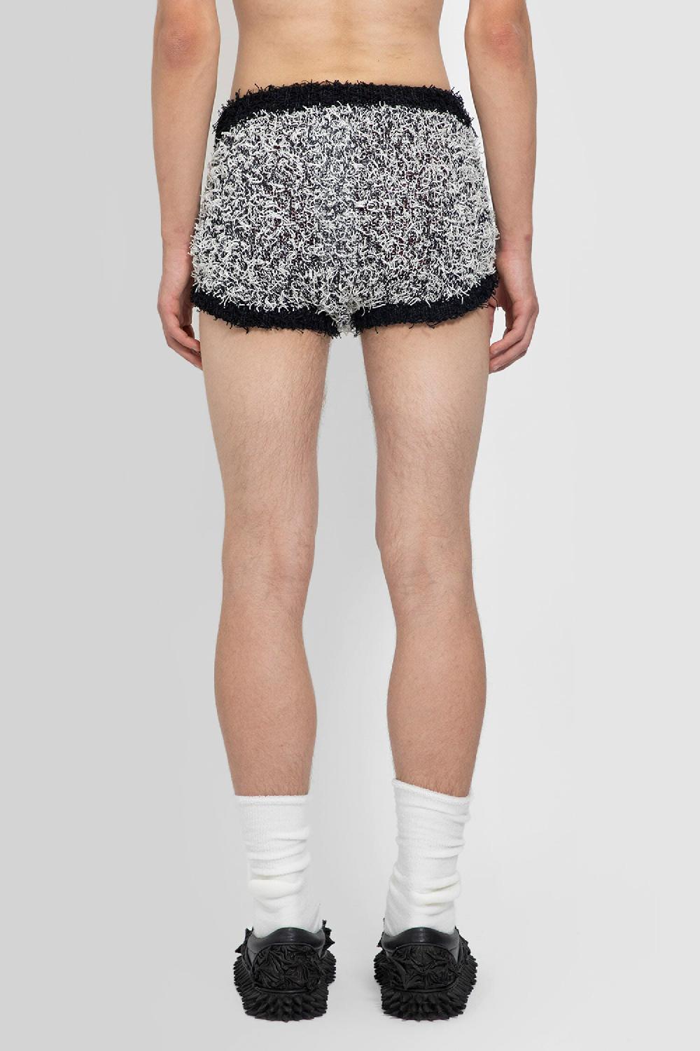 Antonioli DOUBLET MAN BLACK&WHITE SHORTS & SKIRTS