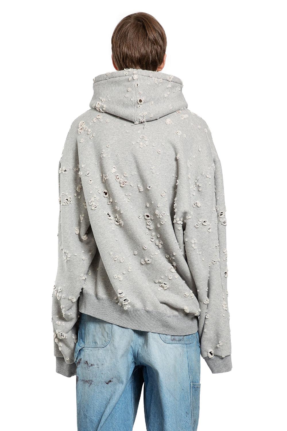 Antonioli DOUBLET MAN GREY SWEATSHIRTS