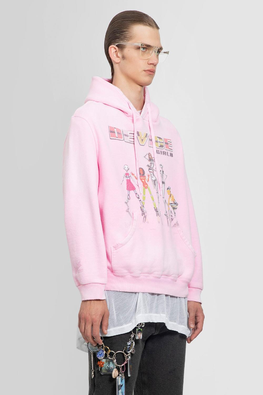 Antonioli DOUBLET MAN PINK SWEATSHIRTS
