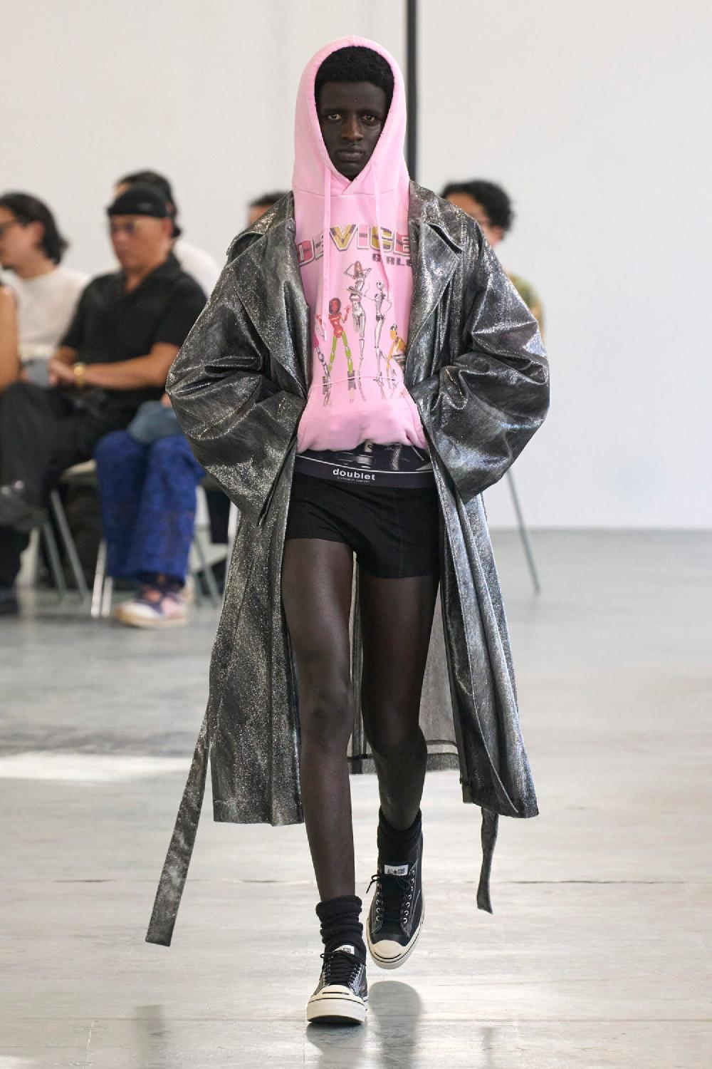 Antonioli DOUBLET MAN PINK SWEATSHIRTS