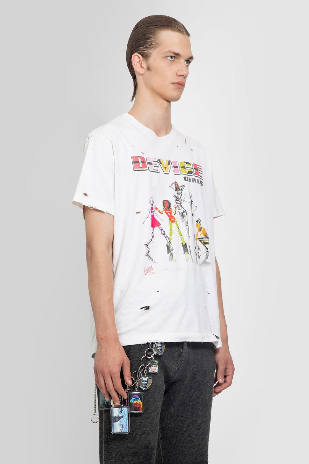 Antonioli DOUBLET MAN WHITE T-SHIRTS & TANK TOPS