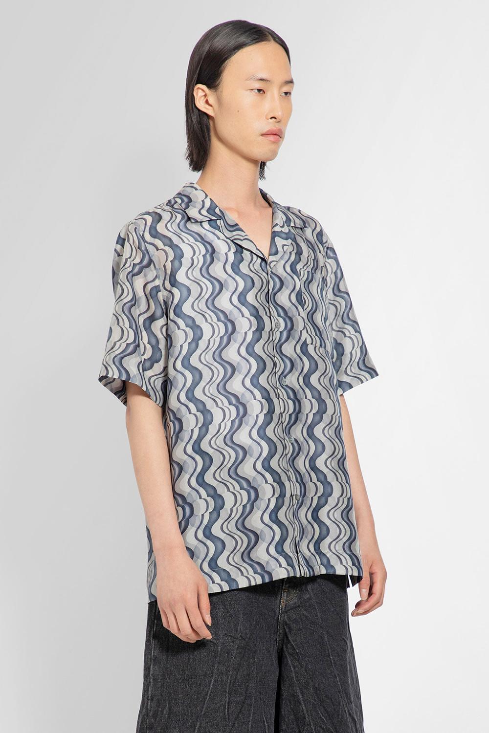 Antonioli DRIES VAN NOTEN MAN BLUE SHIRTS