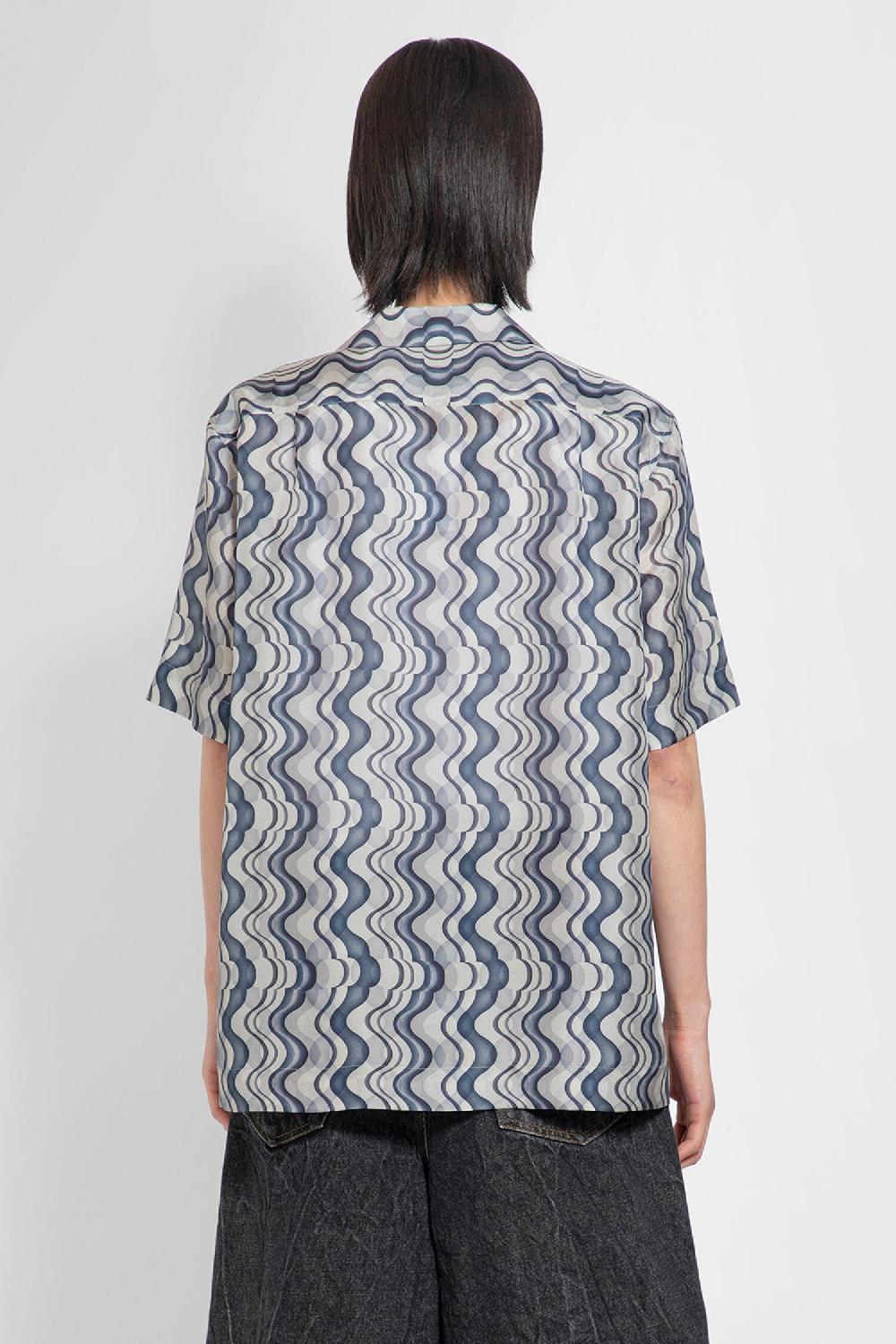 Antonioli DRIES VAN NOTEN MAN BLUE SHIRTS