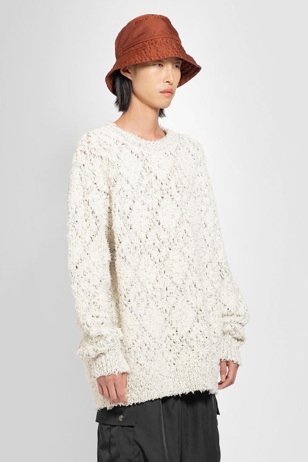 Antonioli DRIES VAN NOTEN MAN OFF-WHITE KNITWEAR