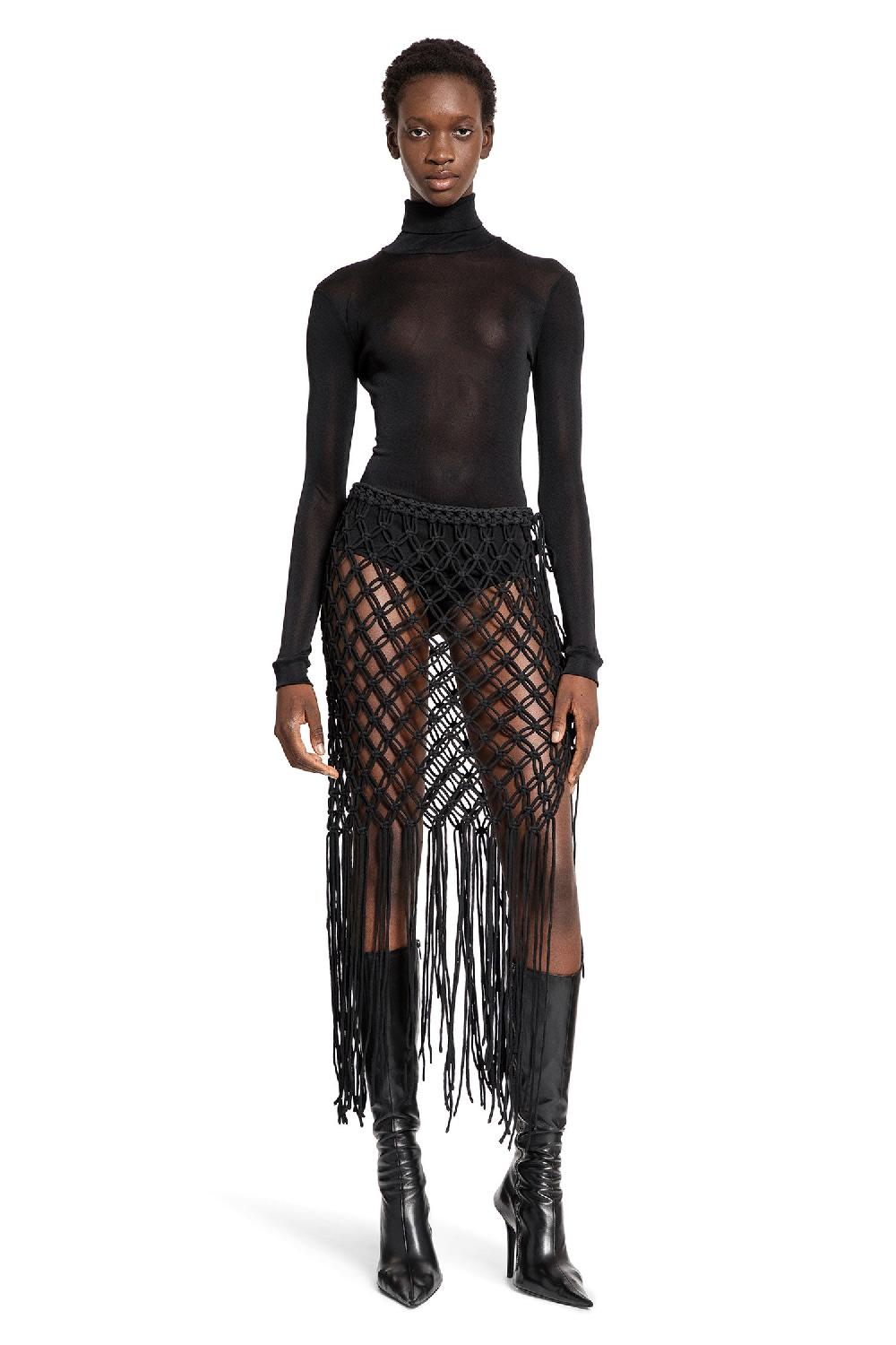 Antonioli DRIES VAN NOTEN WOMAN BLACK SKIRTS