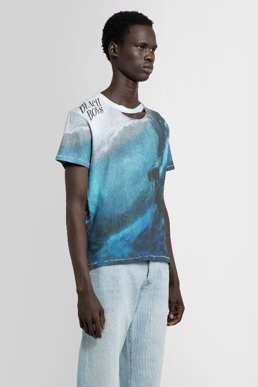 Antonioli ERL MAN BLUE T-SHIRTS & TANK TOPS