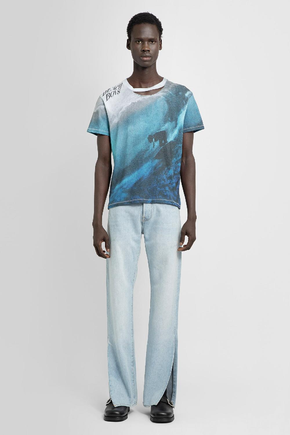 Antonioli ERL MAN BLUE T-SHIRTS & TANK TOPS