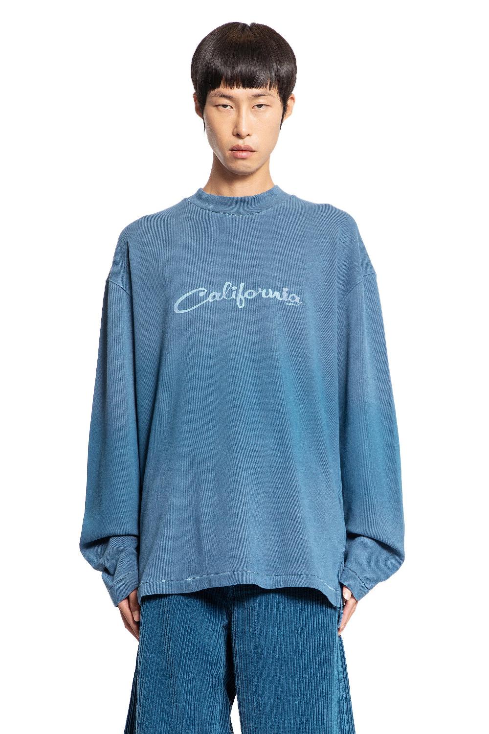 Antonioli ERL MAN BLUE T-SHIRTS & TANK TOPS