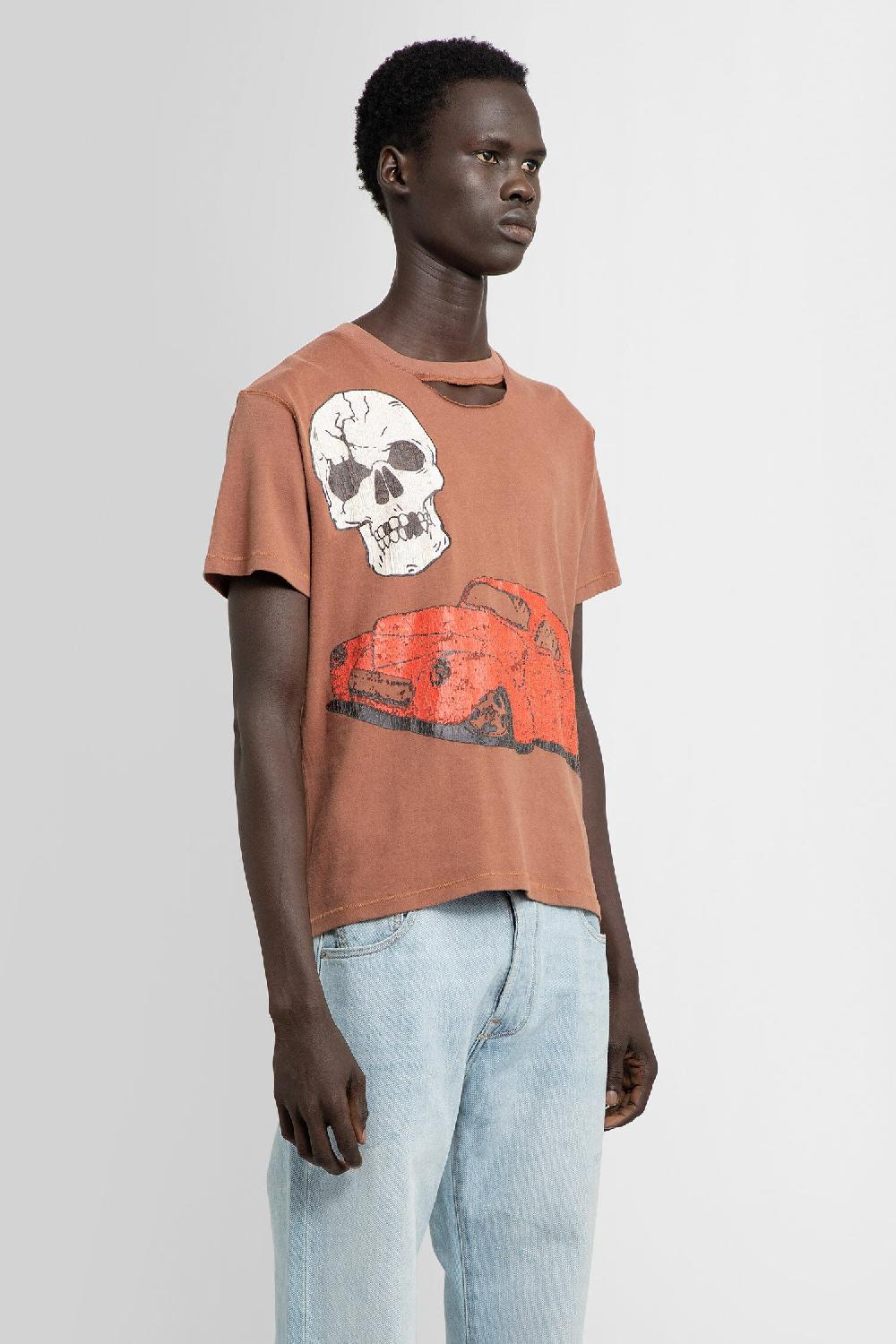 Antonioli ERL MAN BROWN T-SHIRTS & TANK TOPS