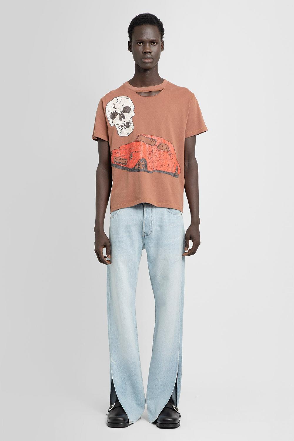 Antonioli ERL MAN BROWN T-SHIRTS & TANK TOPS
