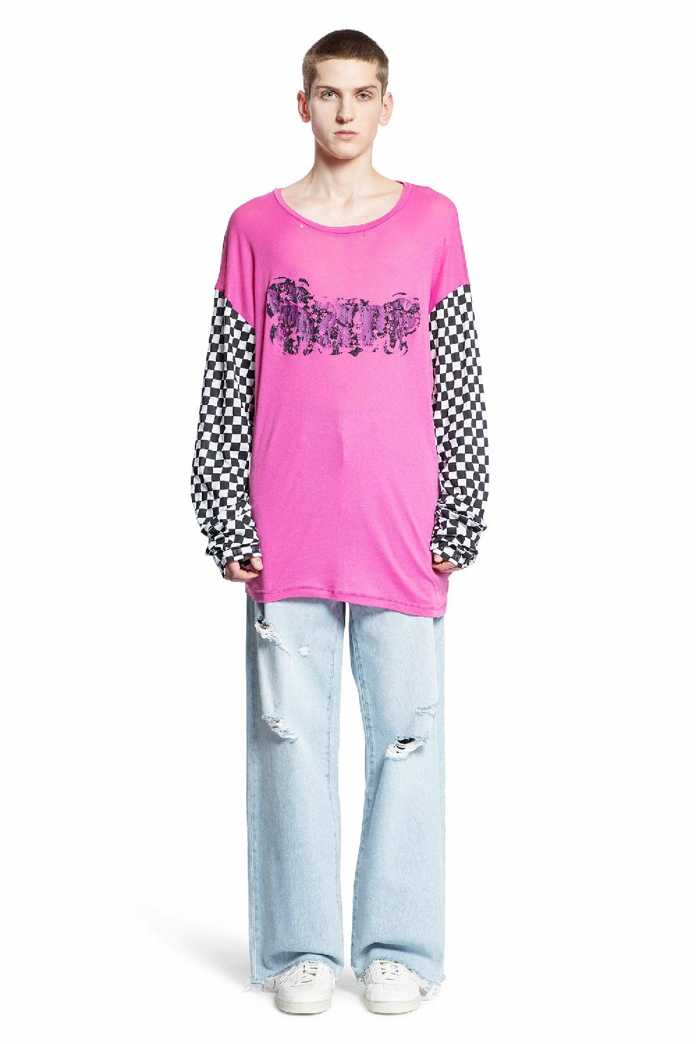Antonioli ERL MAN PINK T-SHIRTS & TANK TOPS