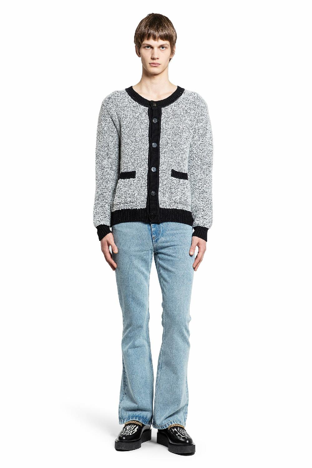 Antonioli ERNEST W. BAKER MAN BLACK&WHITE KNITWEAR