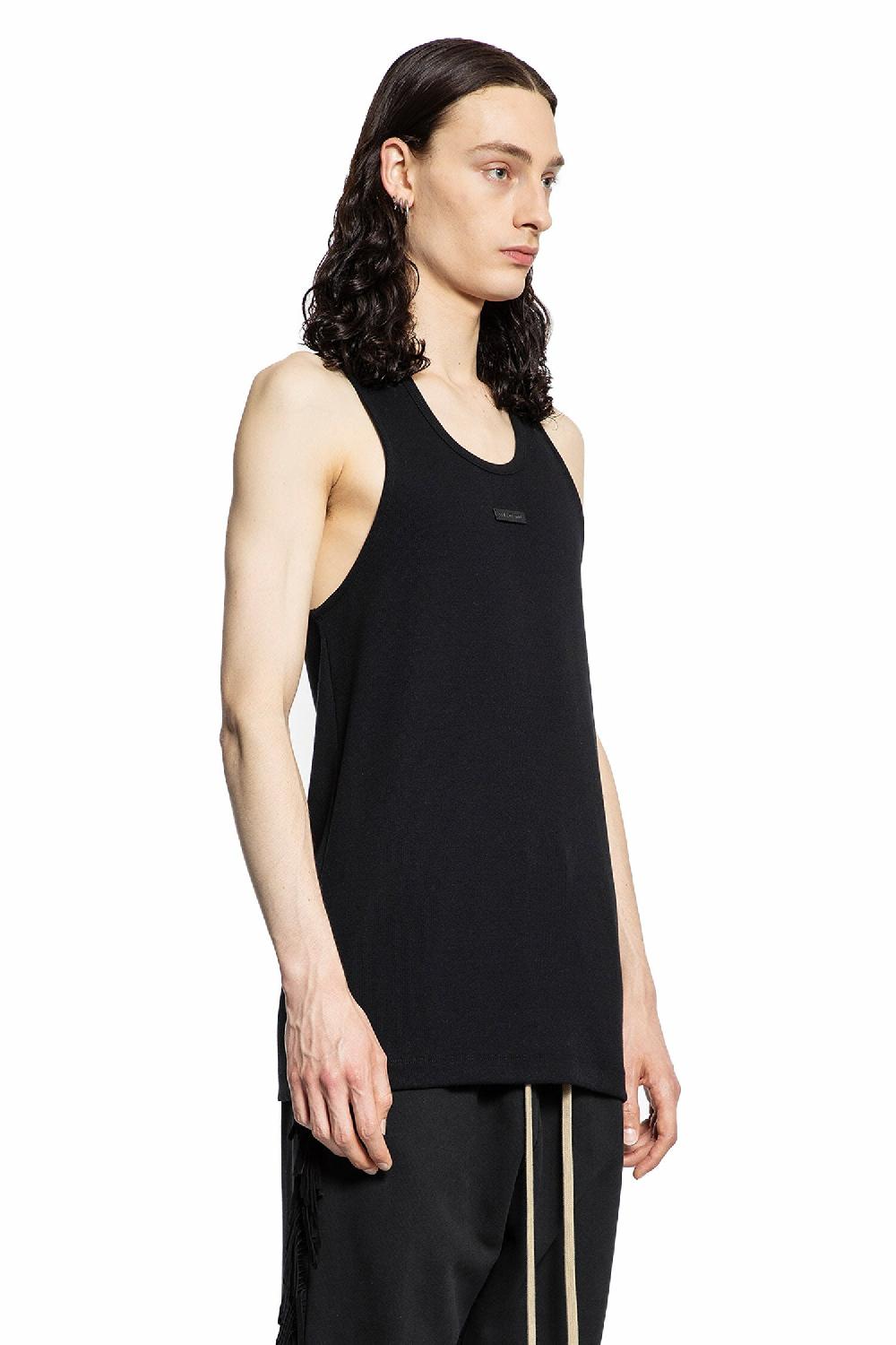 Antonioli FEAR OF GOD MAN BLACK T-SHIRTS & TANK TOPS