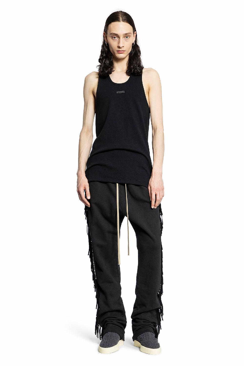 Antonioli FEAR OF GOD MAN BLACK T-SHIRTS & TANK TOPS
