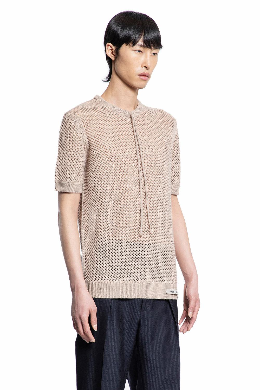 Antonioli FENDI MAN BEIGE KNITWEAR