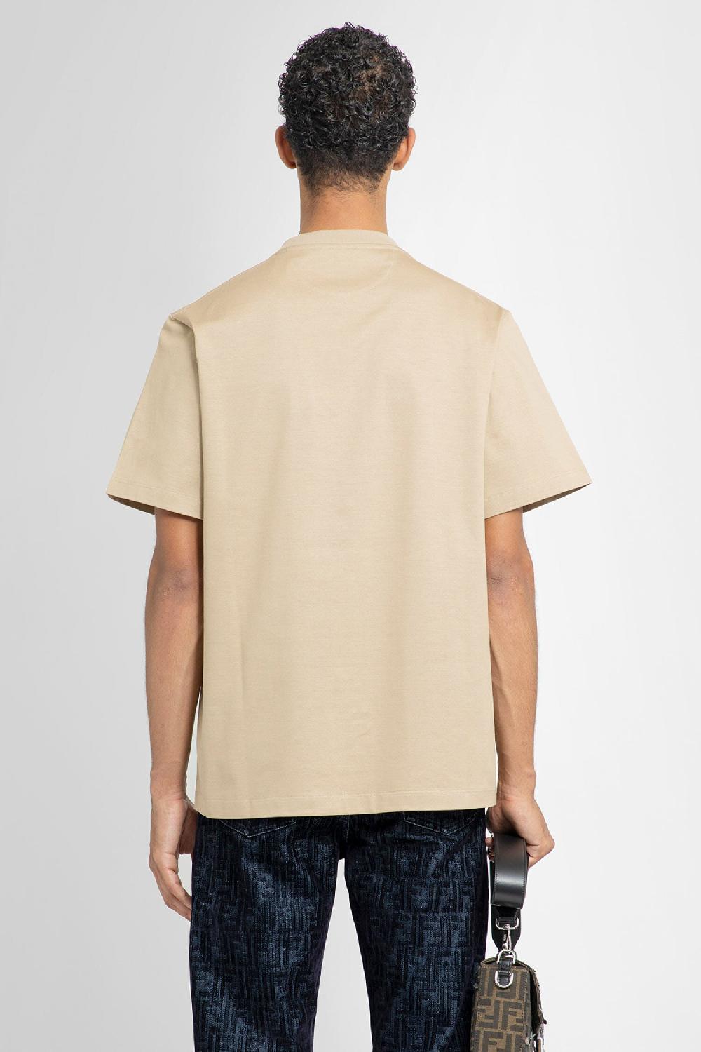 Antonioli FENDI MAN BEIGE T-SHIRTS & TANK TOPS
