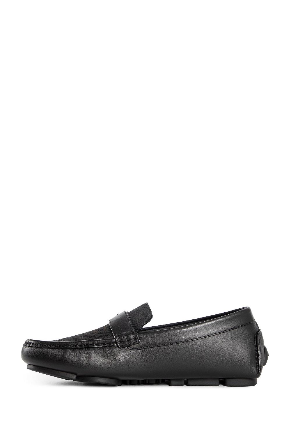Antonioli FENDI MAN BLACK LOAFERS & FLATS