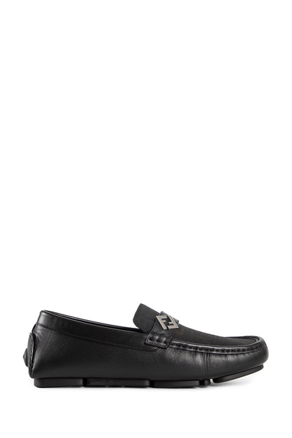 Antonioli FENDI MAN BLACK LOAFERS & FLATS