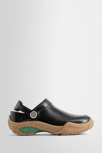 Antonioli FENDI MAN BLACK LOAFERS & FLATS