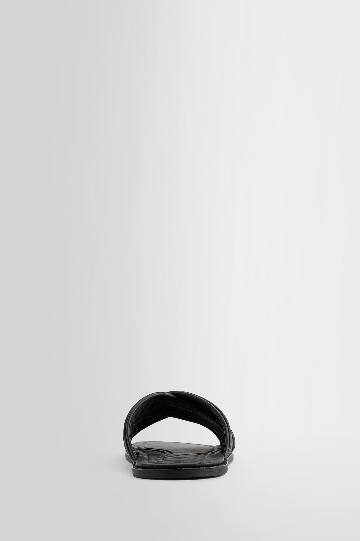 Antonioli FENDI MAN BLACK SANDALS & SLIDES