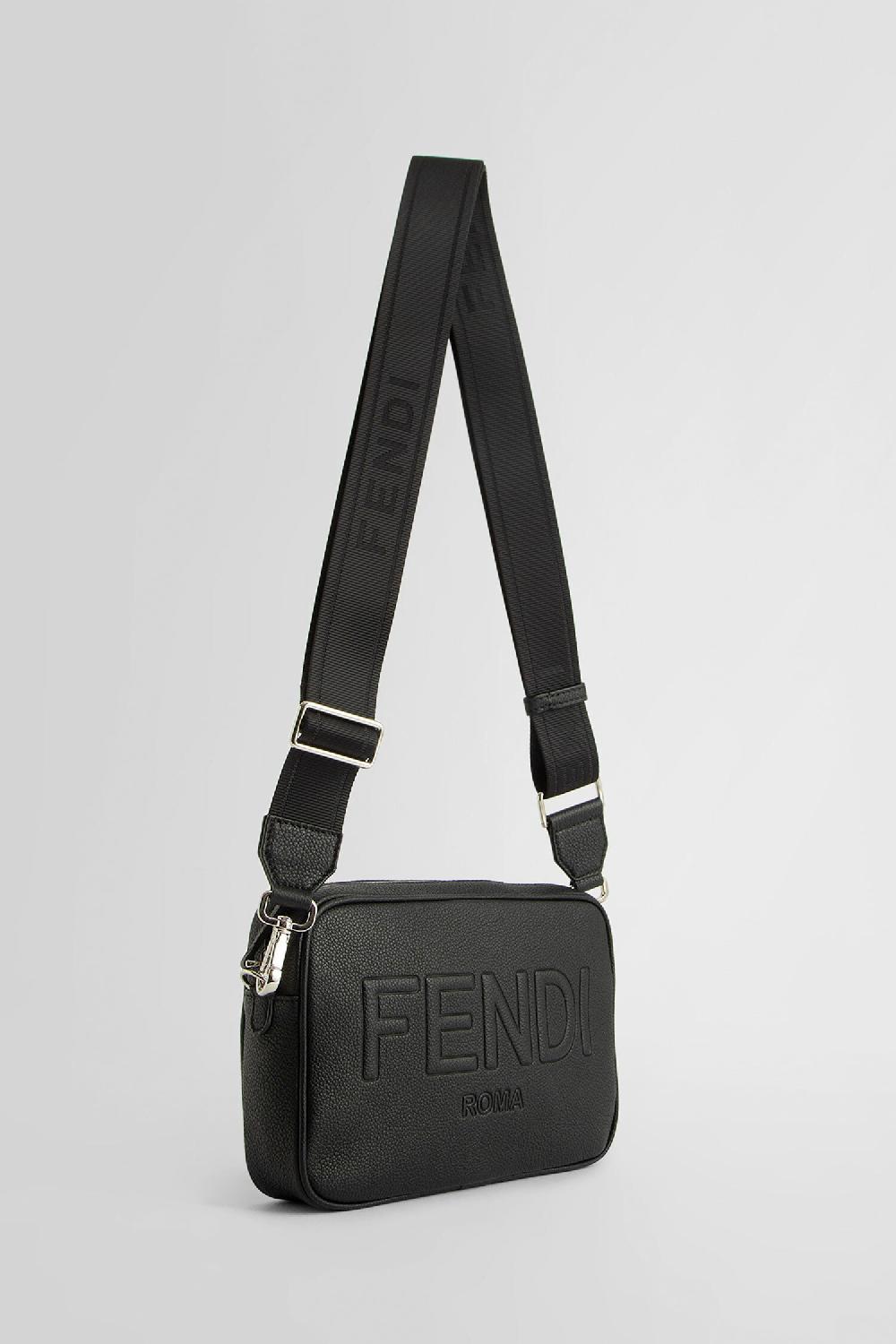 Antonioli FENDI MAN BLACK SHOULDER BAGS