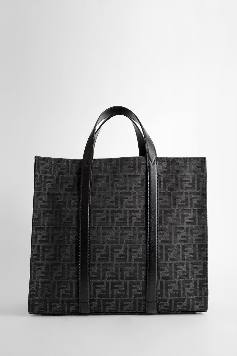 Antonioli FENDI MAN BLACK TOTE BAGS