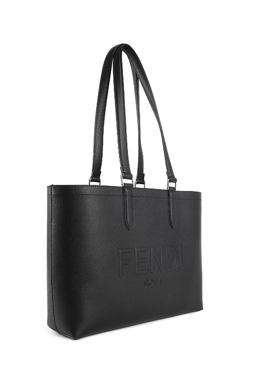 Antonioli FENDI MAN BLACK TOTE BAGS