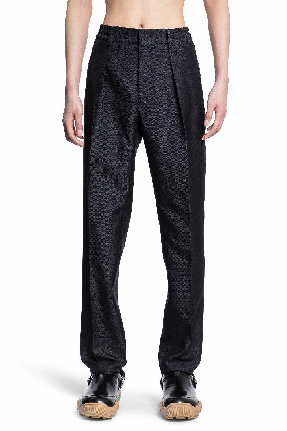 Antonioli FENDI MAN BLACK TROUSERS