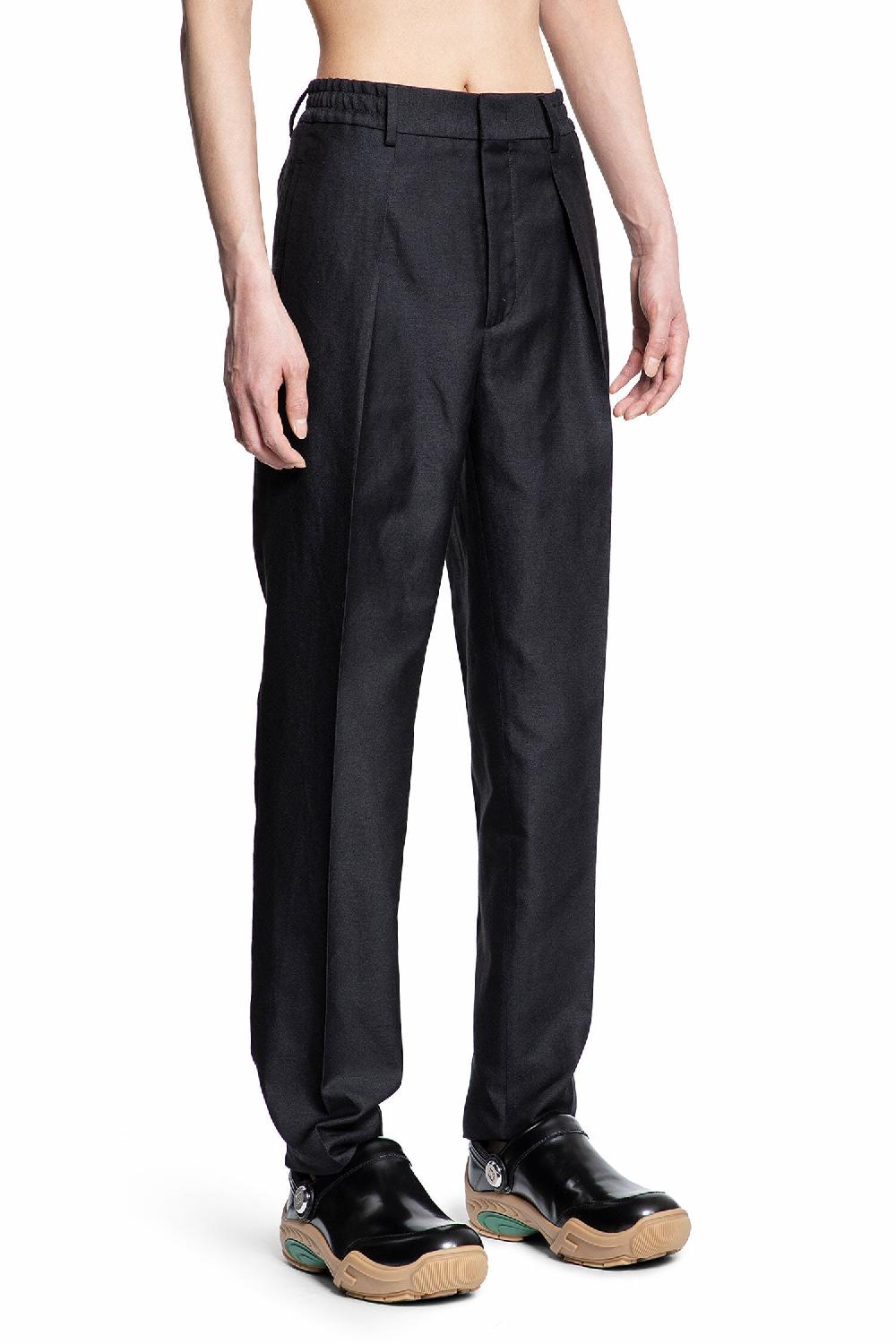 Antonioli FENDI MAN BLACK TROUSERS