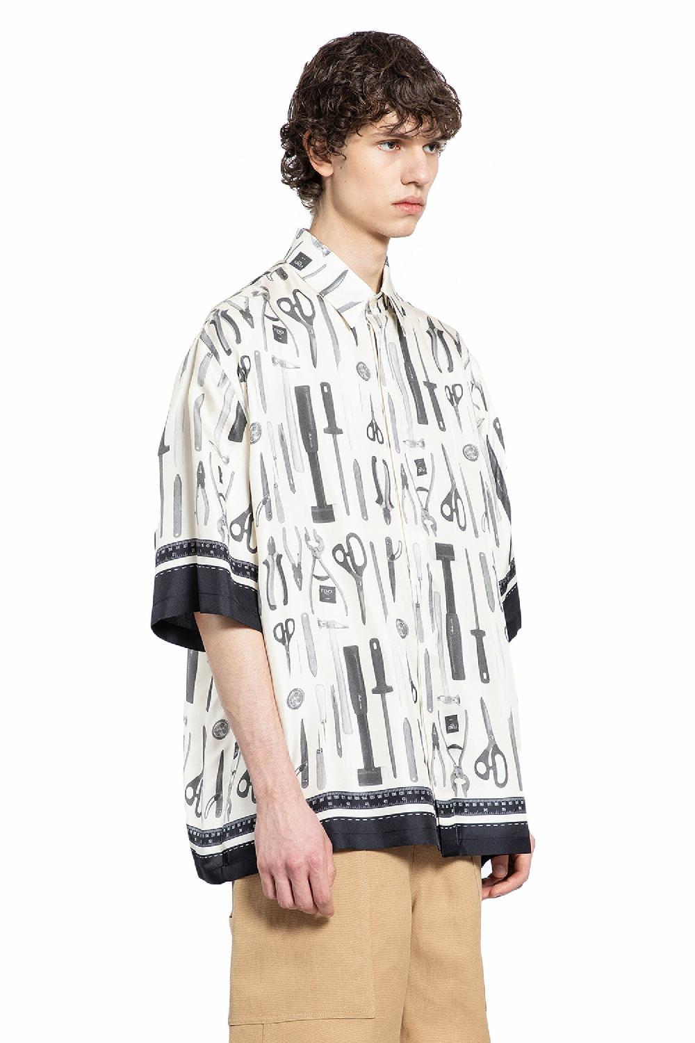 Antonioli FENDI MAN BLACK&WHITE SHIRTS
