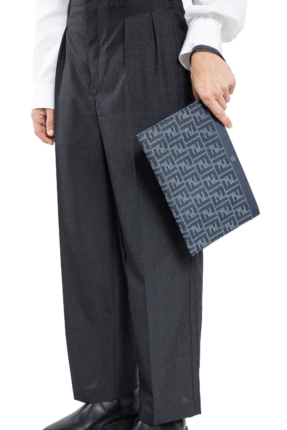 Antonioli FENDI MAN BLUE CLUTCHES & POUCHES