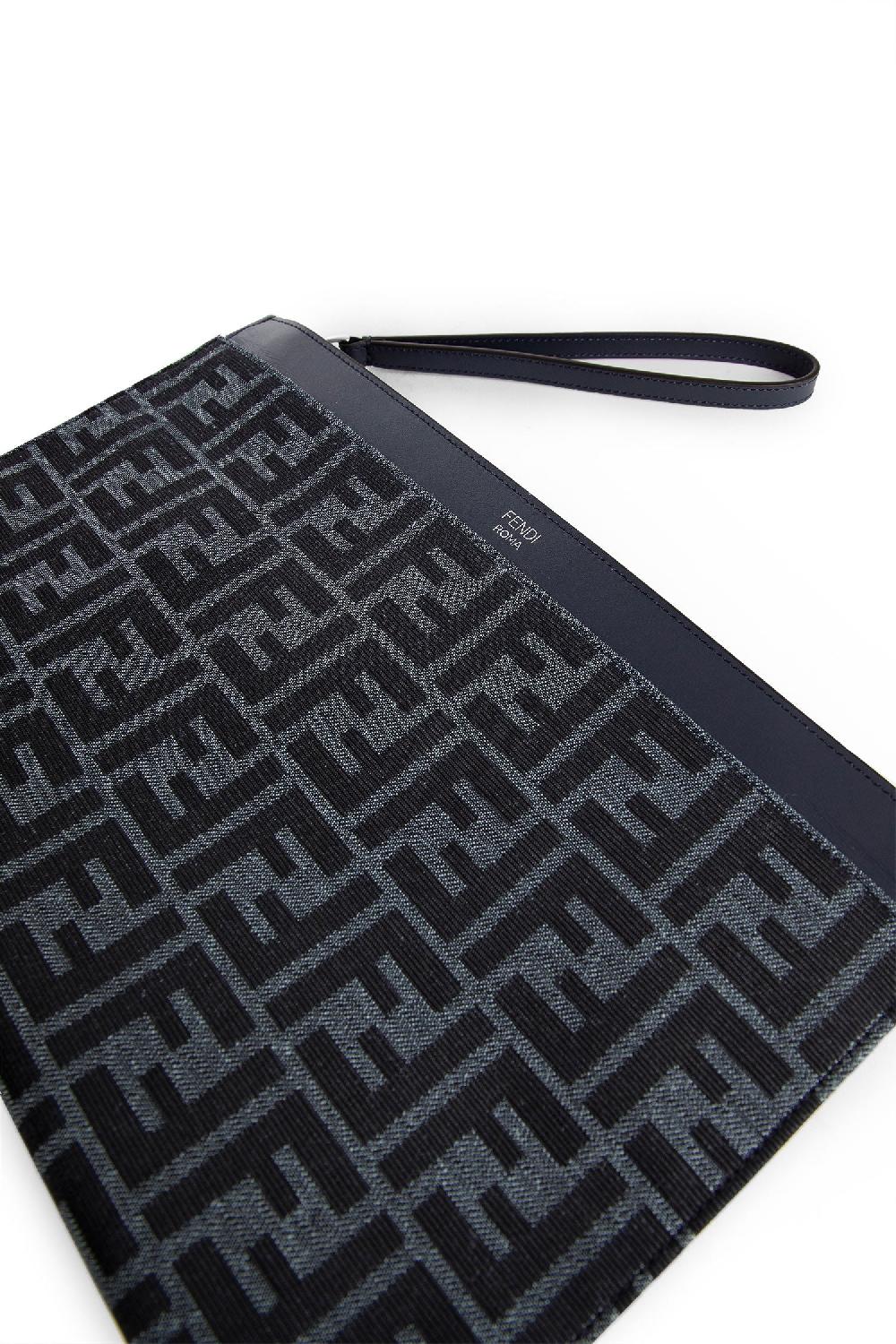 Antonioli FENDI MAN BLUE CLUTCHES & POUCHES