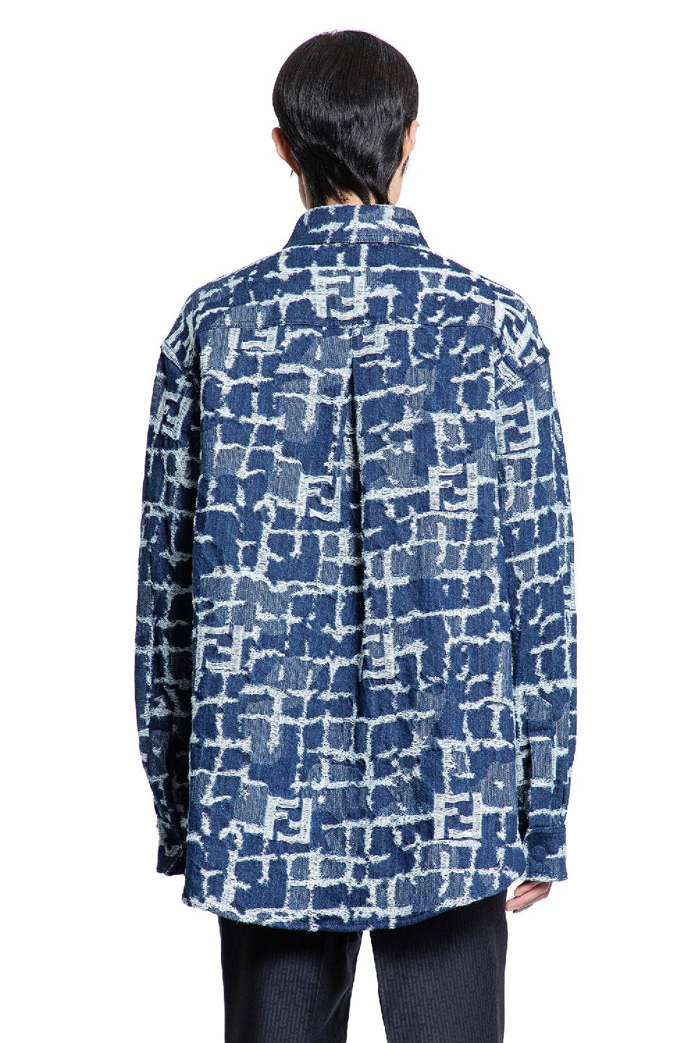 Antonioli FENDI MAN BLUE JACKETS