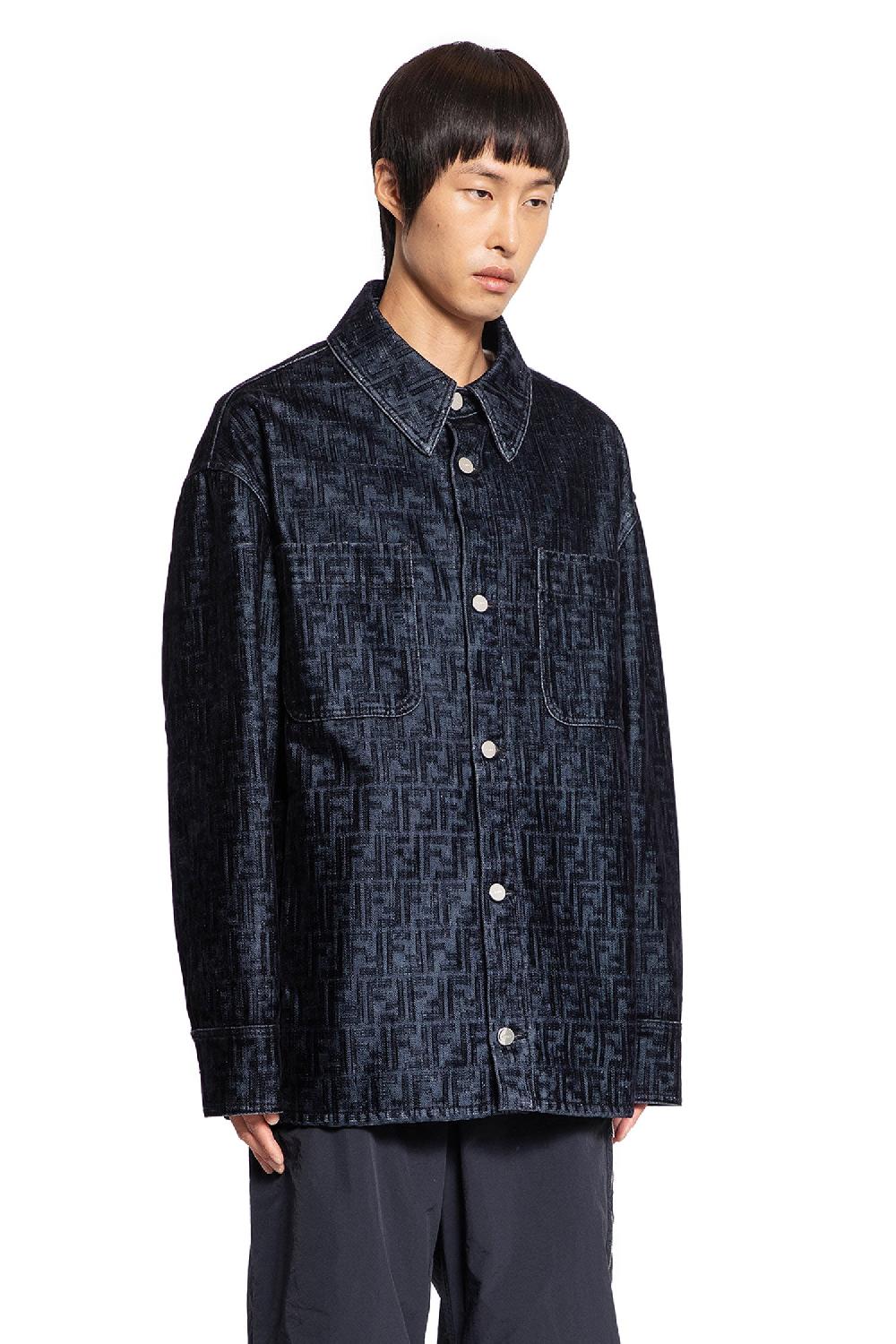Antonioli FENDI MAN BLUE JACKETS