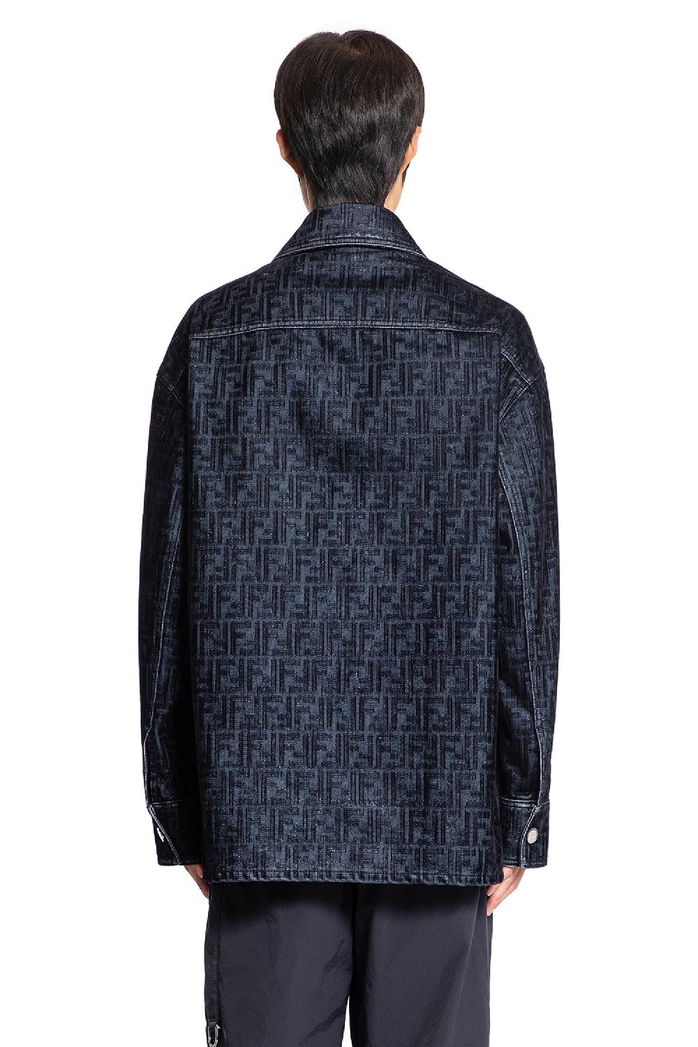 Antonioli FENDI MAN BLUE JACKETS